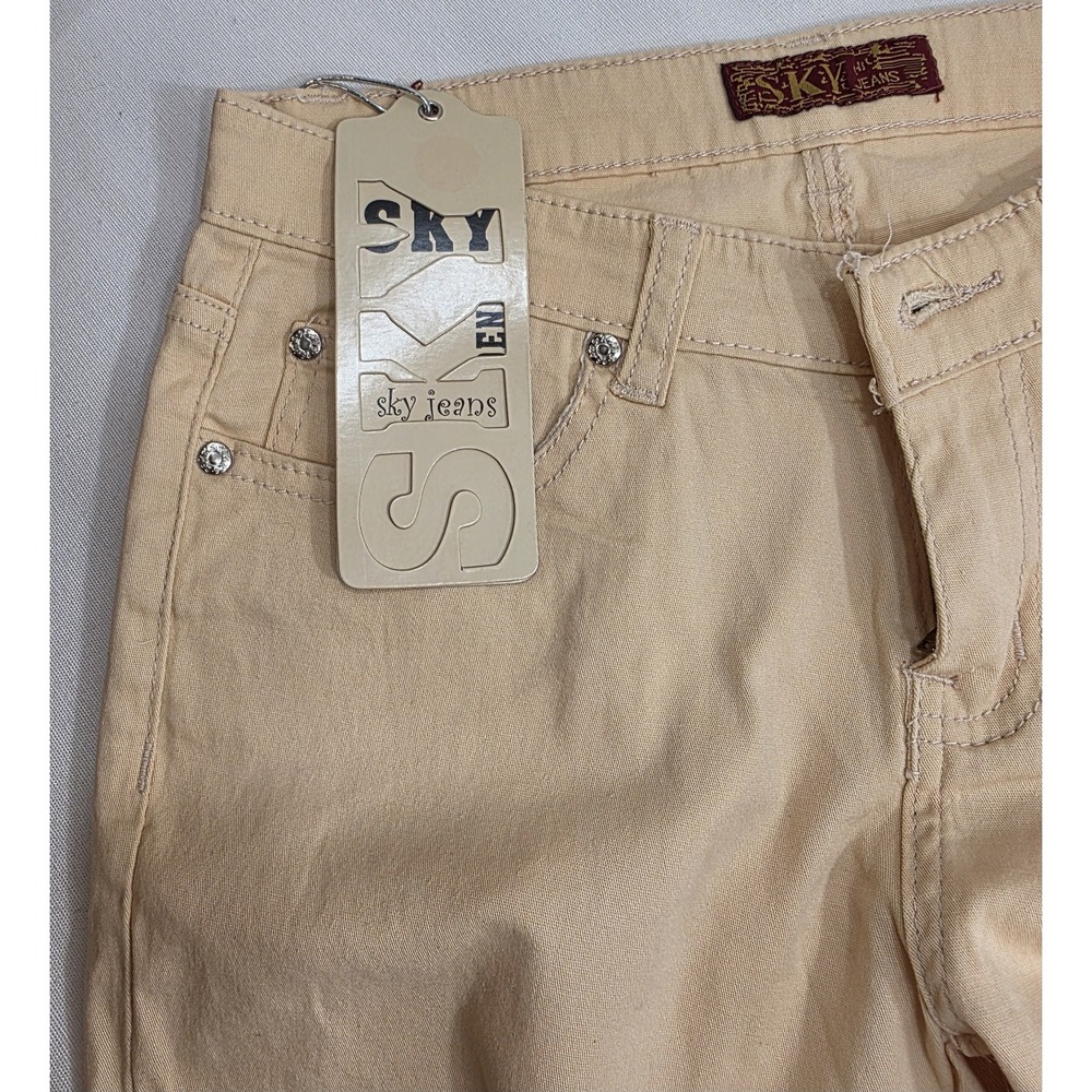 Sky Jeans Peach Women's Denim Pants. New With Tags. Size 9/10 - Picture 4 of 10